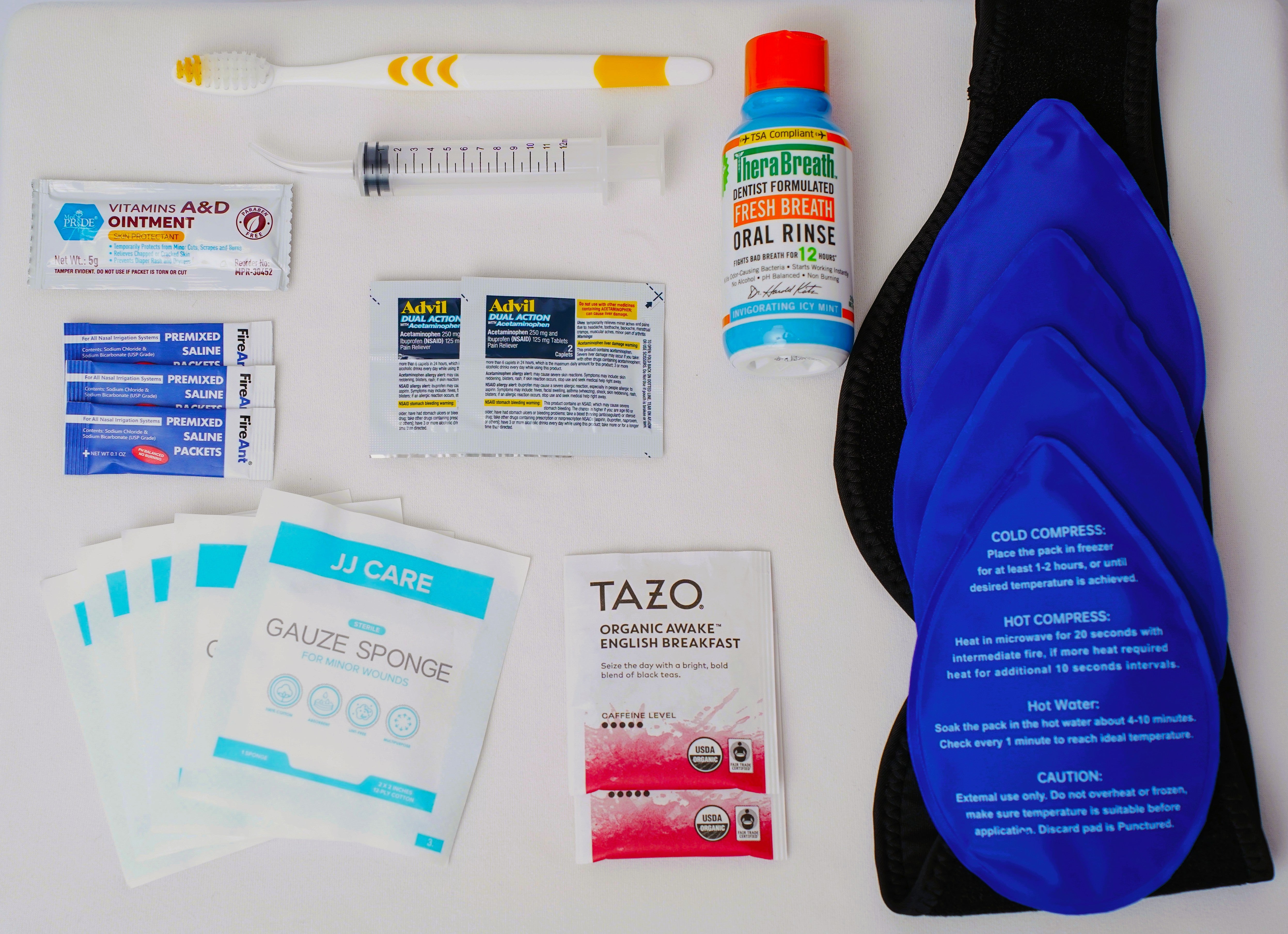 ReadyCare Wellness Oral Recovery Kit contents